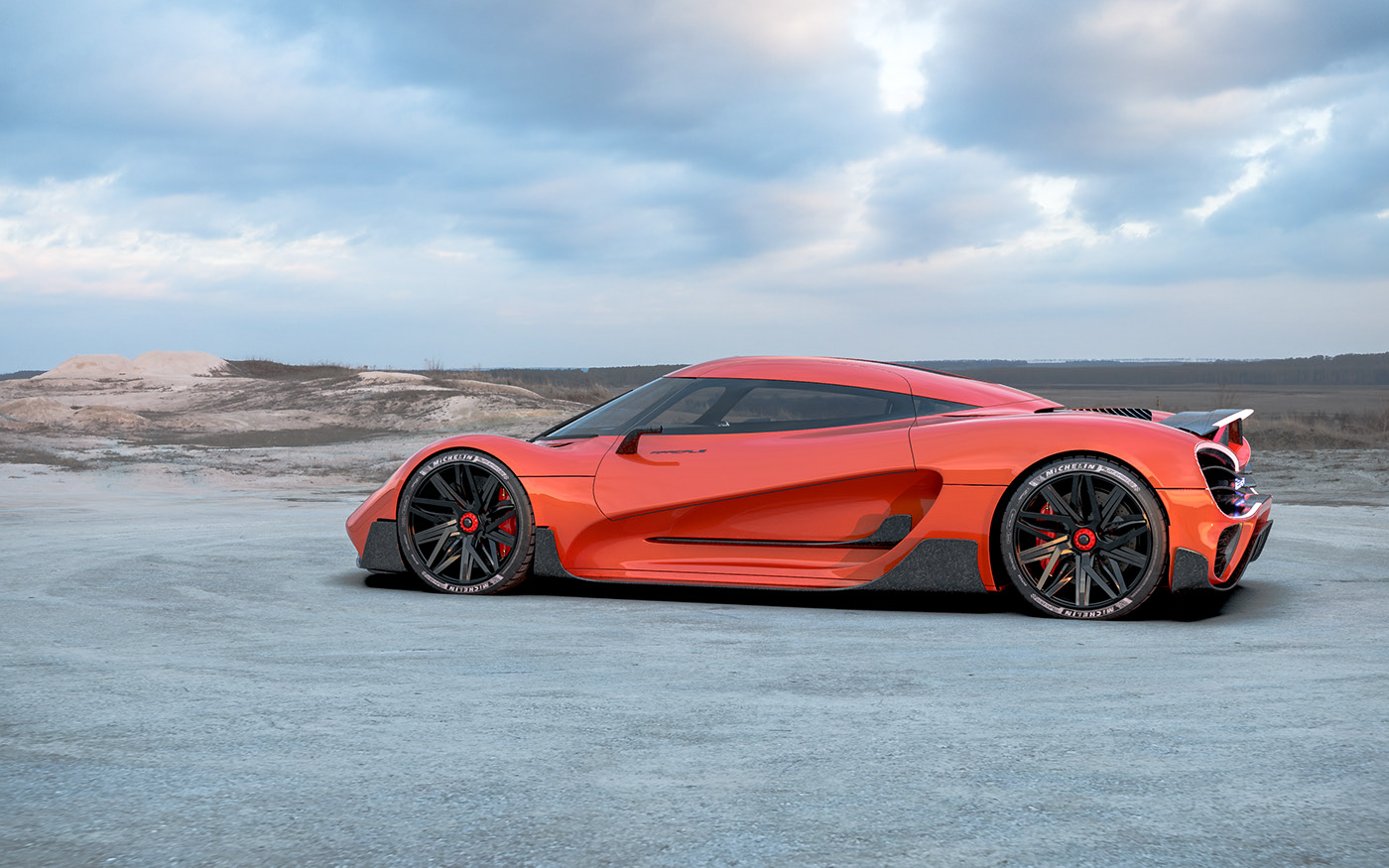 April，Hydrogen electricity concept，carbon fibre，