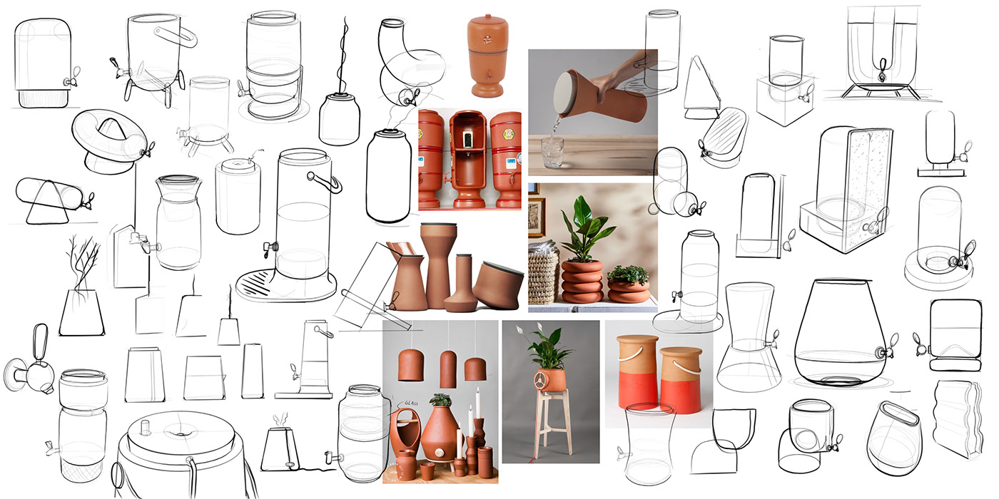 clay，filter，Traditional goods，