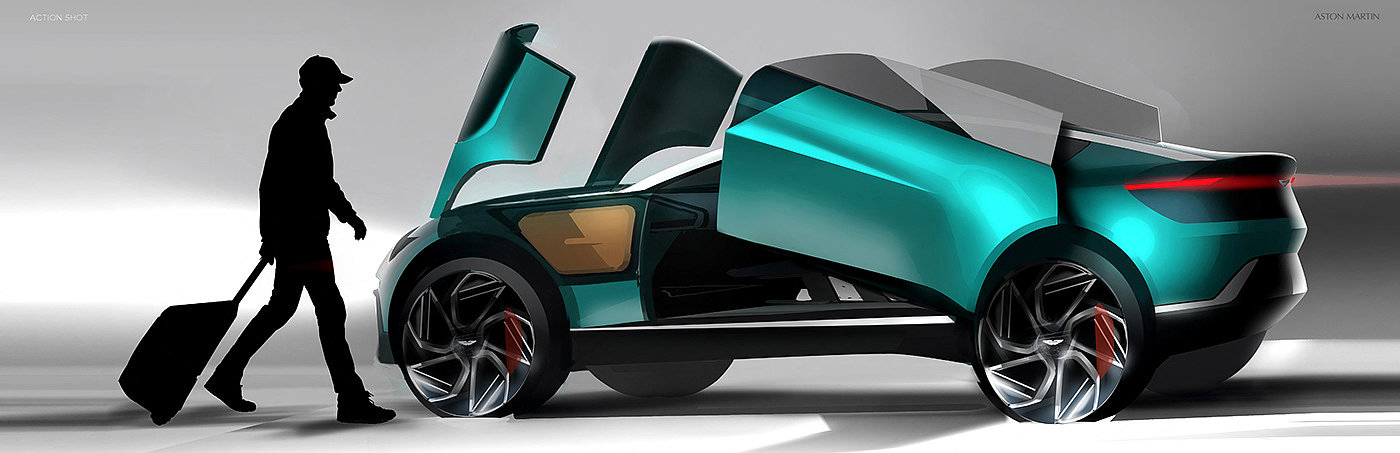 Aston Martin，Vigorous，Electric performance，