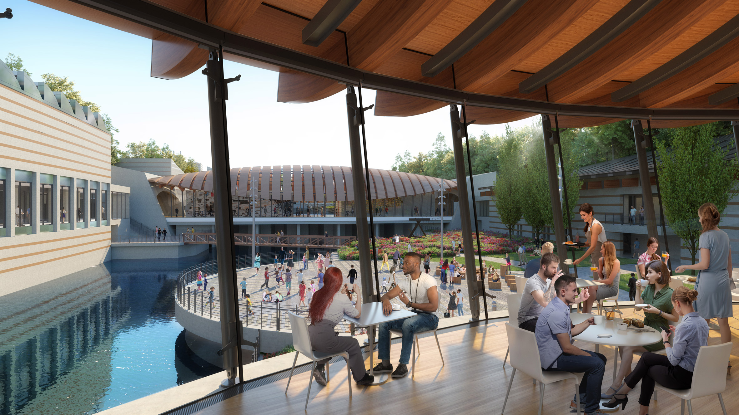 Safday，Crystal Bridge，Increase scale，