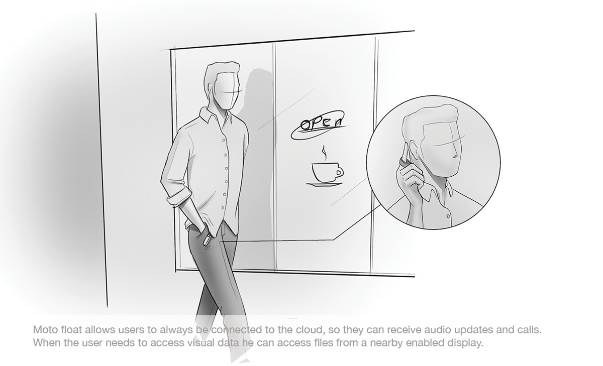 intelligence，Wearable ，Motorola moto，Intelligent mobile phone，conceptual design，