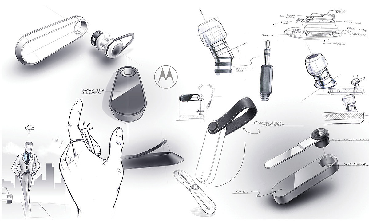 intelligence，Wearable ，Motorola moto，Intelligent mobile phone，conceptual design，