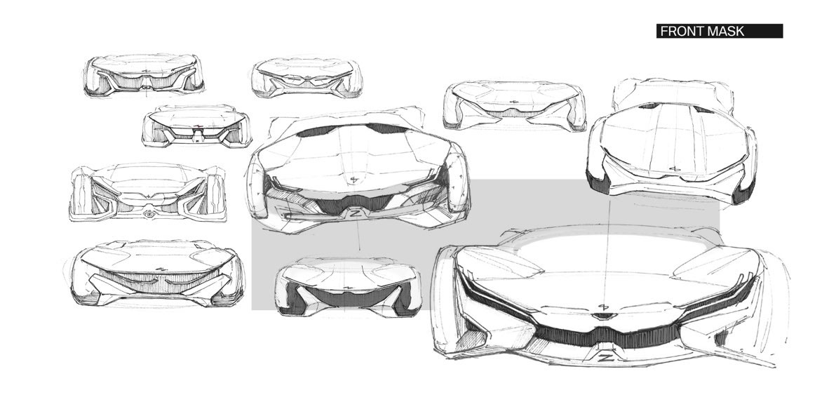 BMW，BMW Z，conceptual design，team spirit，Natural inspiration，