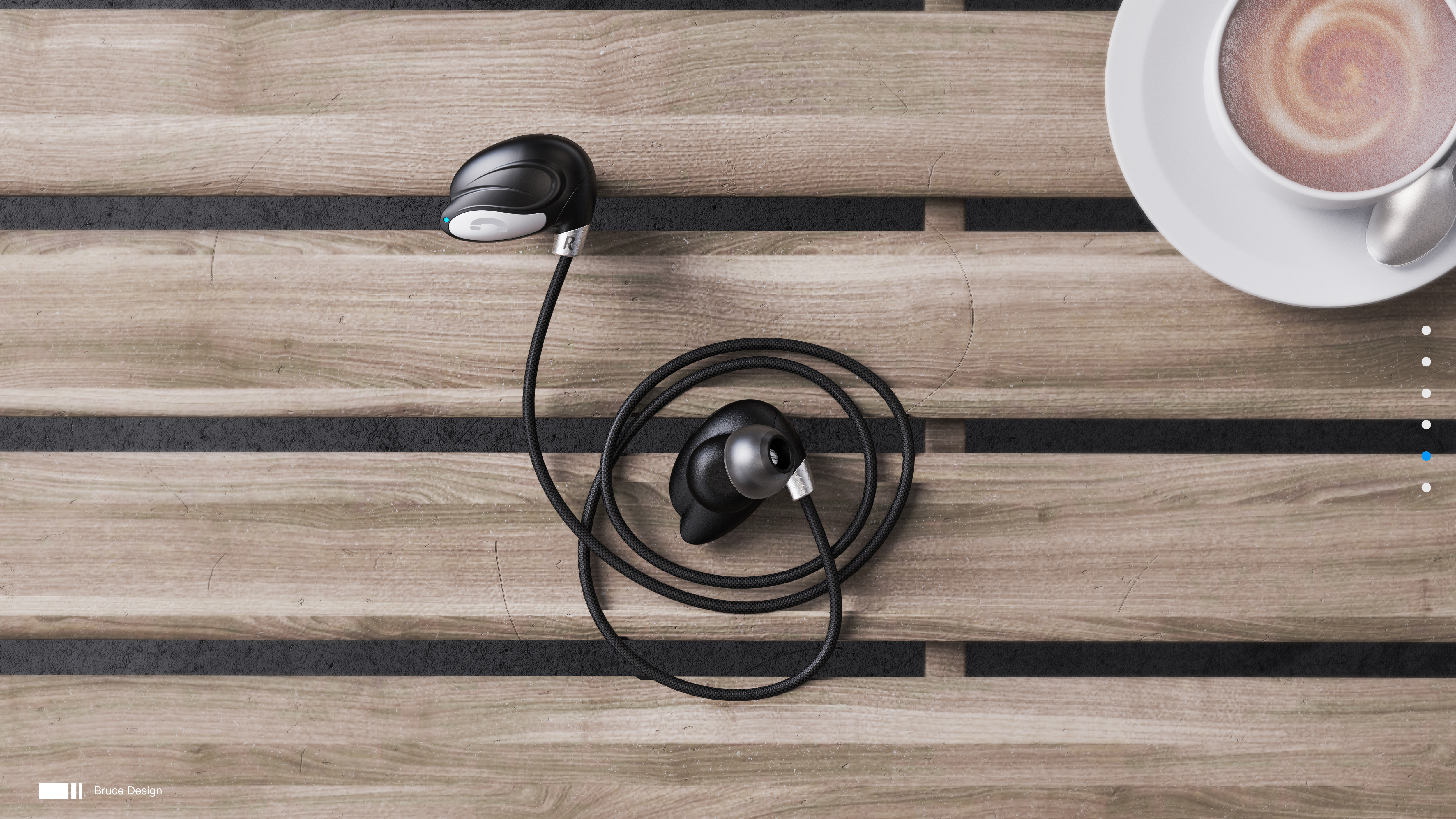 Earphone design，industrial design，product design，keyshot，rhino，Sports Bluetooth headset，