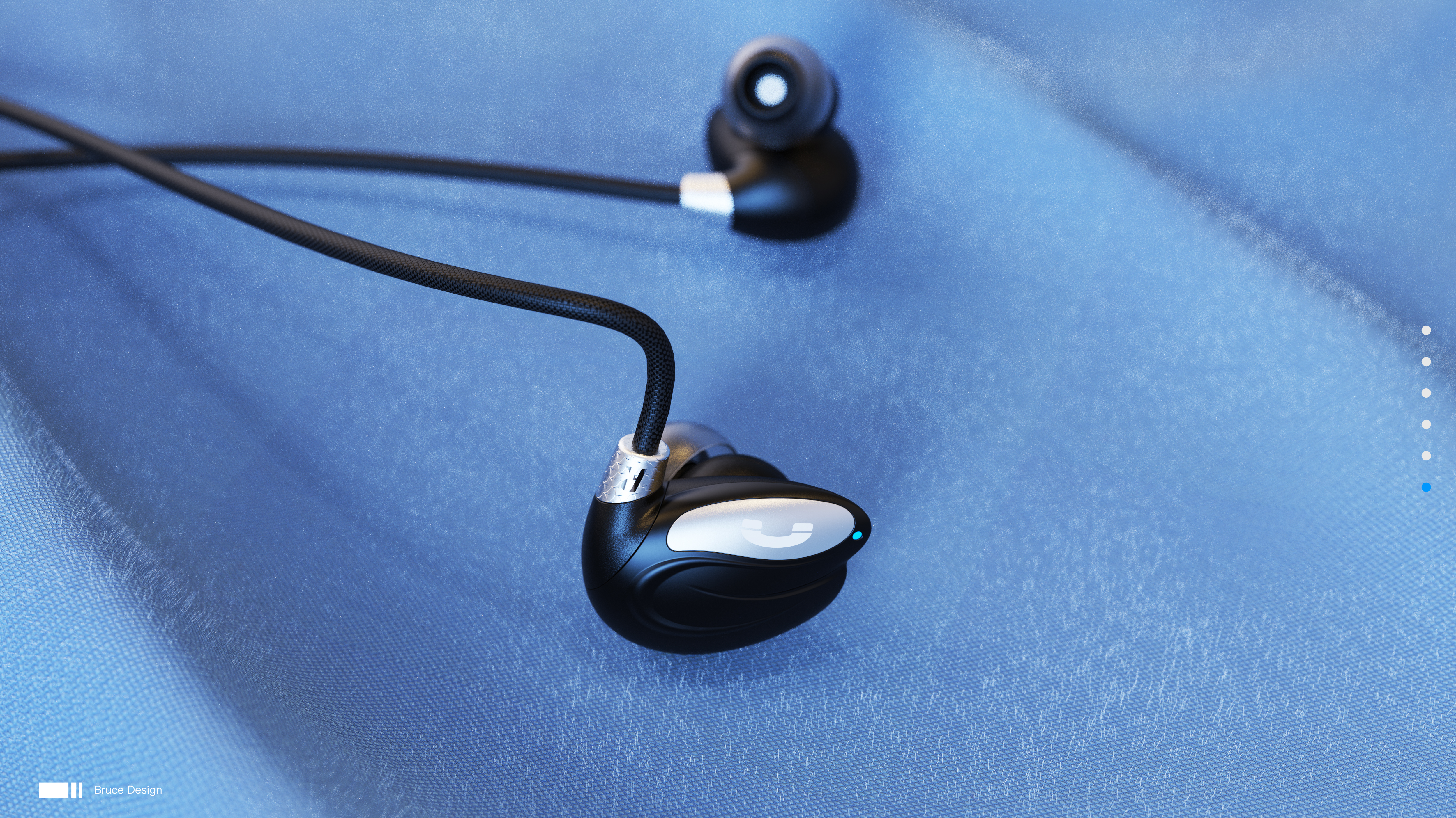 Earphone design，industrial design，product design，keyshot，rhino，Sports Bluetooth headset，