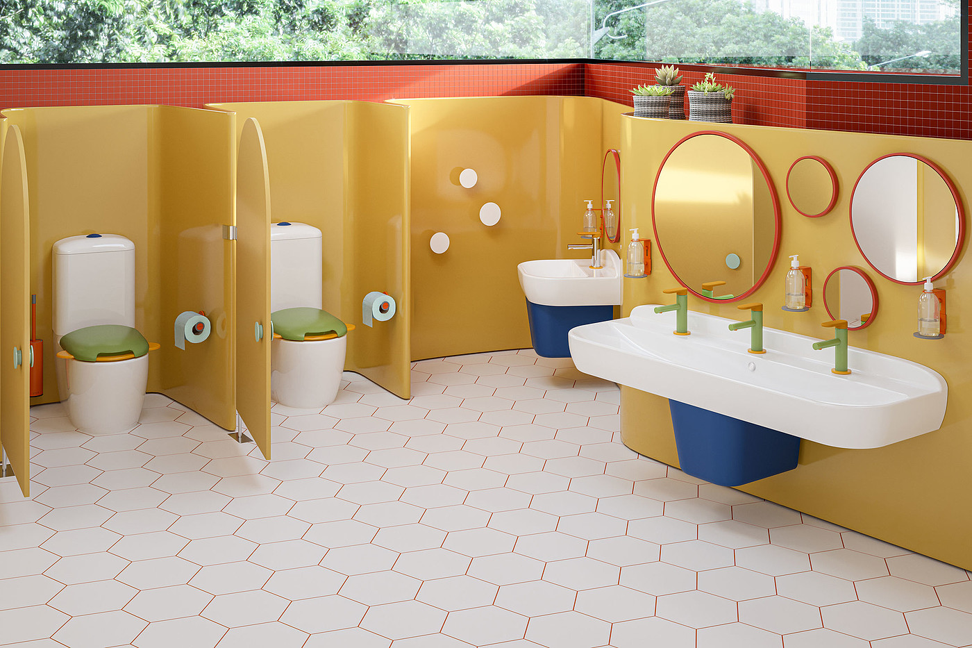 European imports，Children's bathroom，Top bathroom，Original import，high-end，Design，