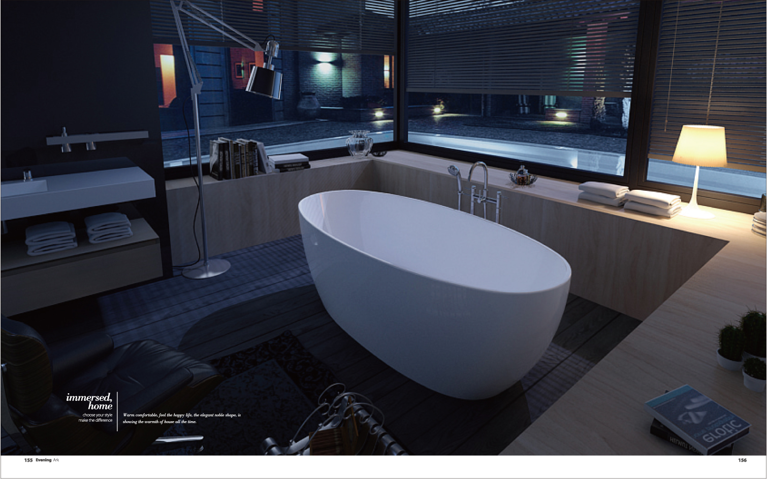 Clearlite Keli bathtub，Minimalist bathtub，bathtub，