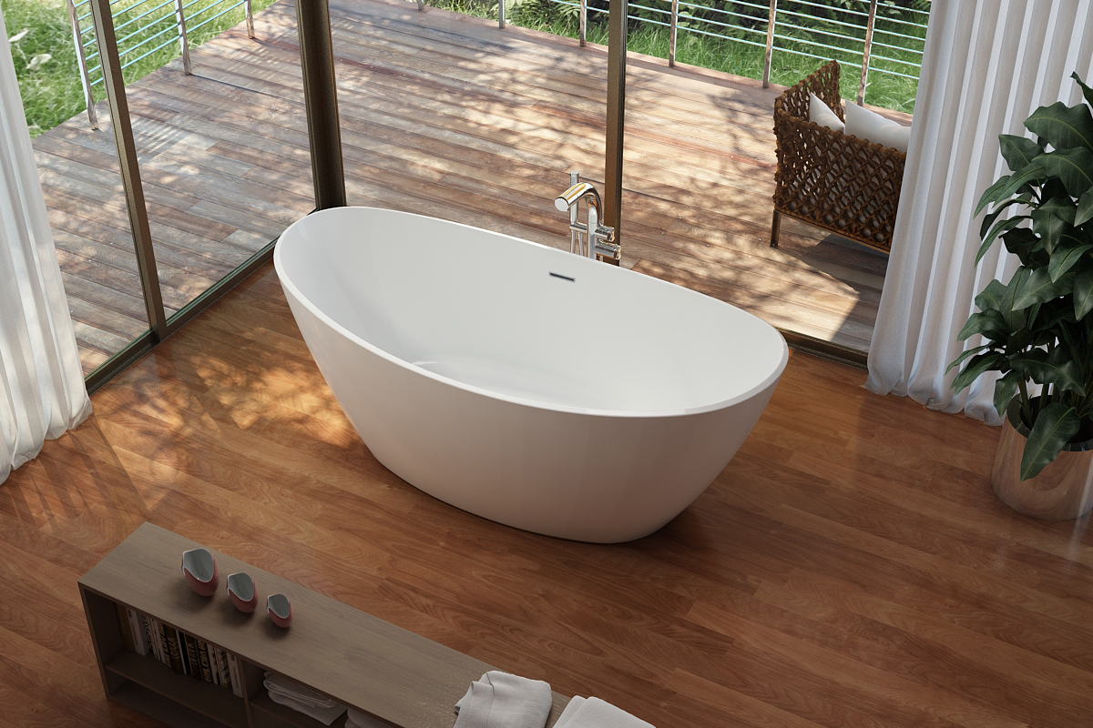 Clearlite Keli bathtub，Minimalist bathtub，bathtub，