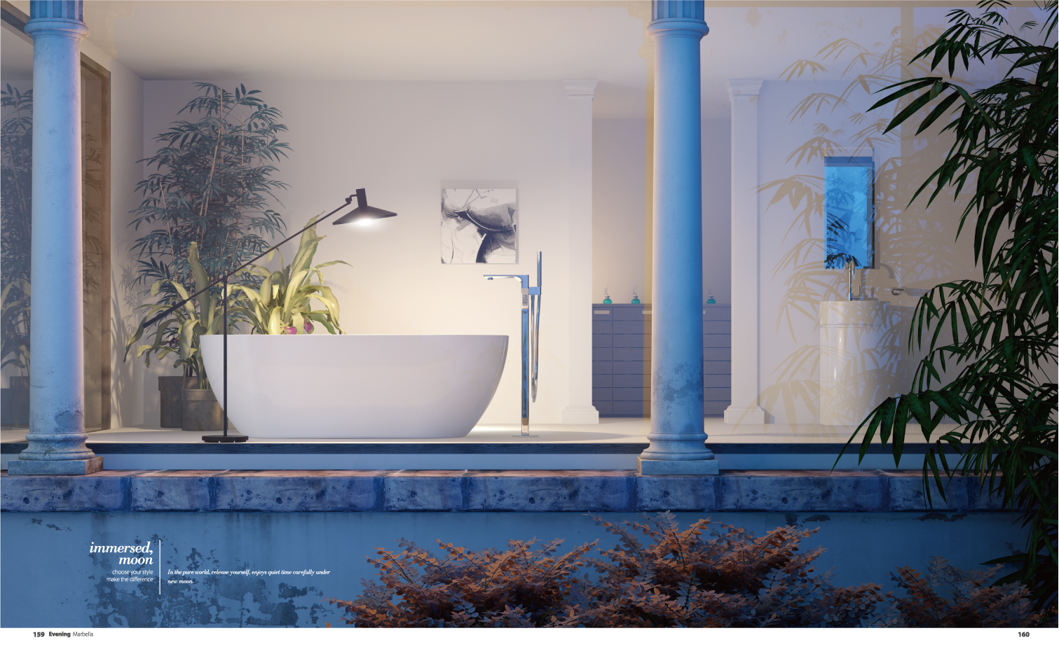 Clearlite Keli bathtub，Minimalist bathtub，bathtub，
