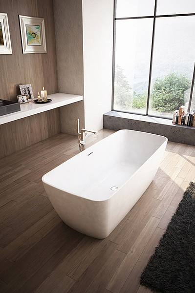 Clearlite Keli bathtub，Minimalist bathtub，bathtub，