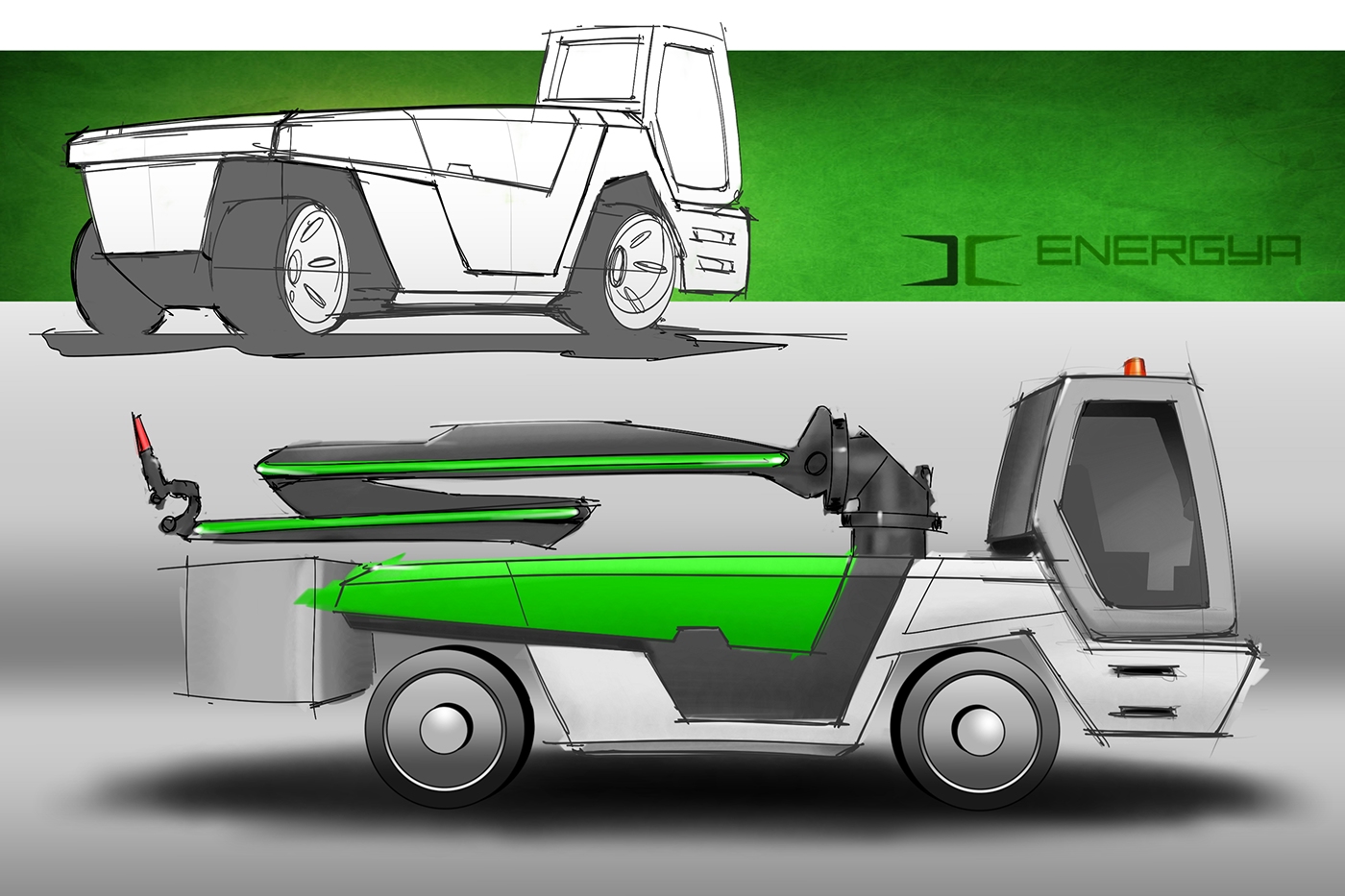 2017 red dot award，industrial design，Two cars，Zoomlion，Industrial vehicle，