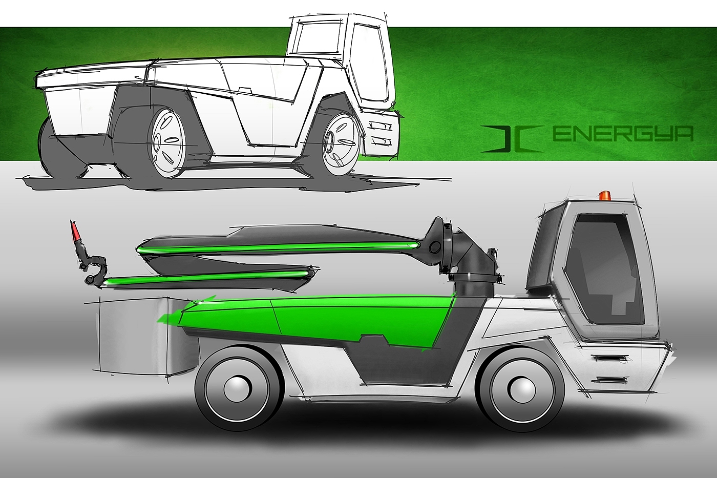 2017 red dot award，industrial design，Two cars，Zoomlion，Industrial vehicle，