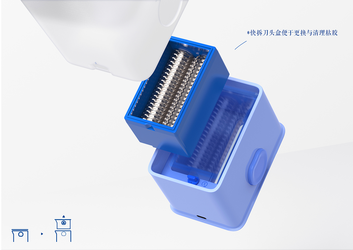 concept，Private shredder，Stationery，Express delivery order，Electric stationery，Cute and interesting，bionics，Office Supplies，
