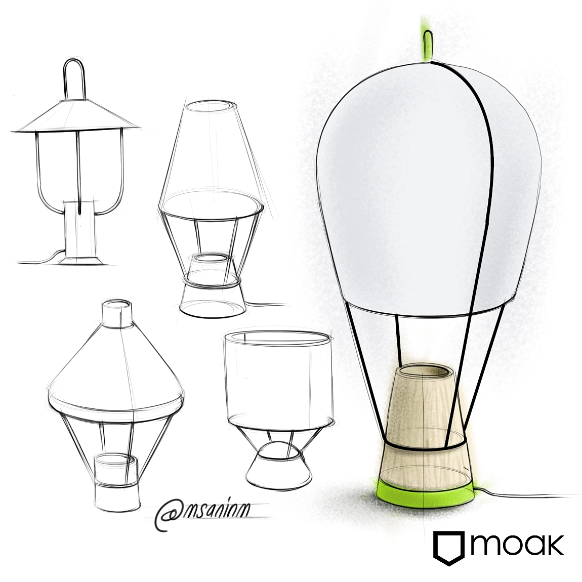 Hand drawn，a literary creation，industrial design，draft，