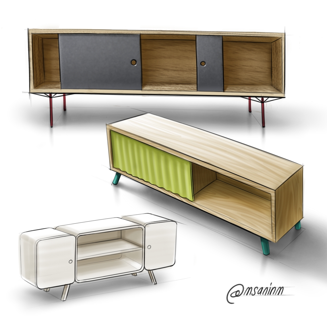 Hand drawn，a literary creation，industrial design，draft，