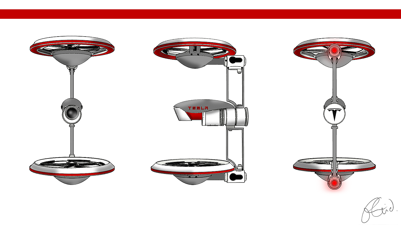 industrial design，product design，UAV，Aerial photography，Tesla，