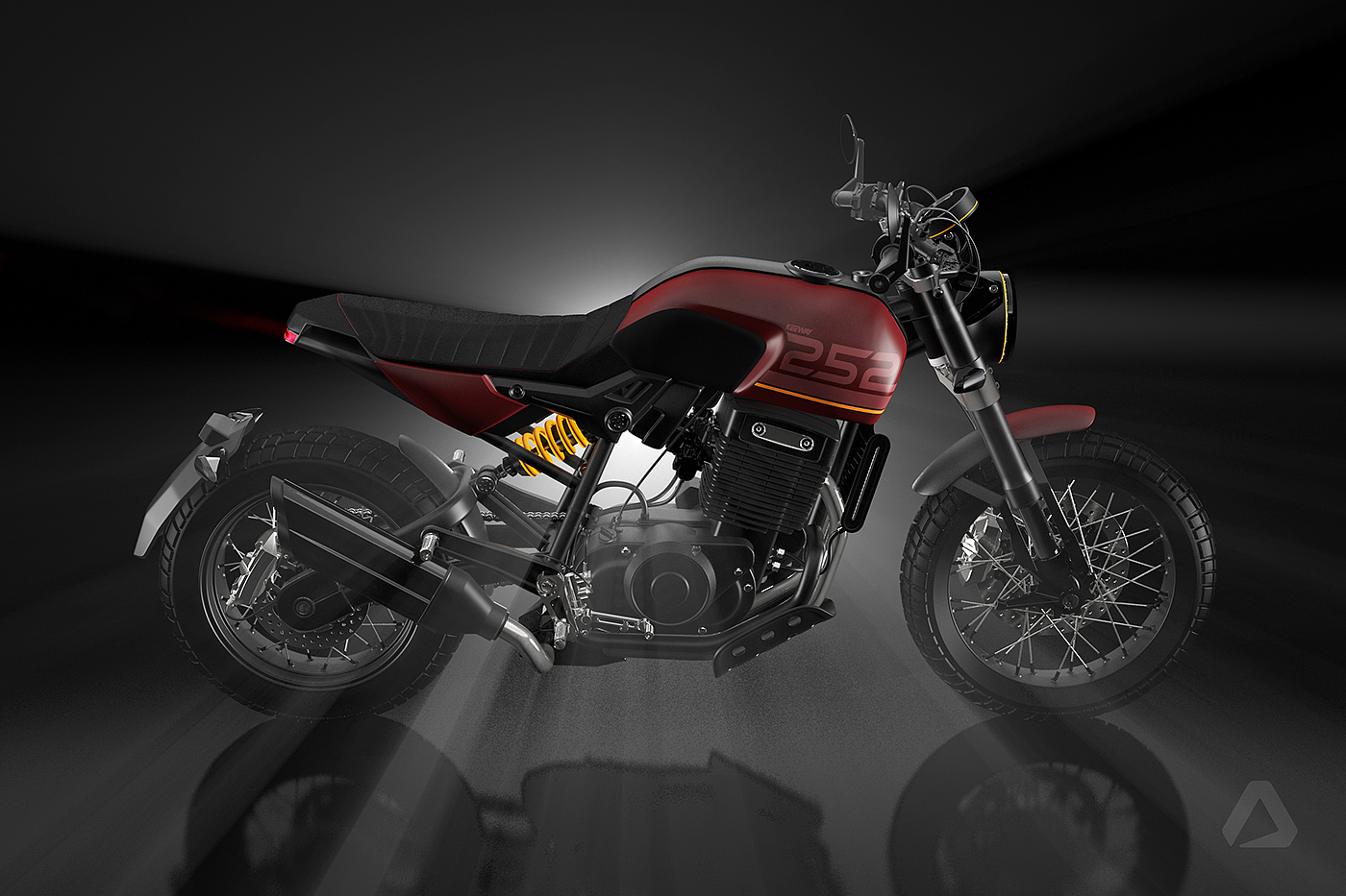 Qianjiang，motorcycle，Locomotive design，