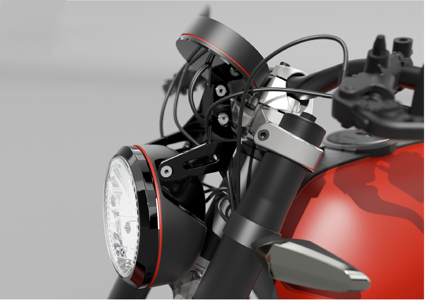 Qianjiang，motorcycle，Locomotive design，