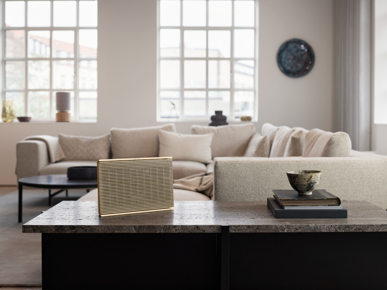 Bang & Olufsen，BEOSOUND，speaker，oak，Minimalism，