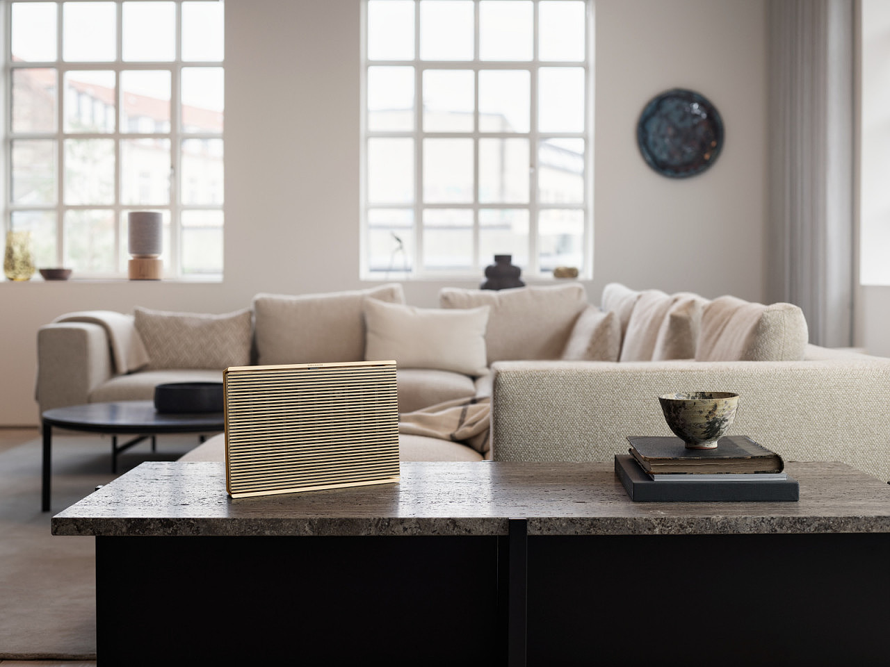 Bang & Olufsen，BEOSOUND，speaker，oak，Minimalism，
