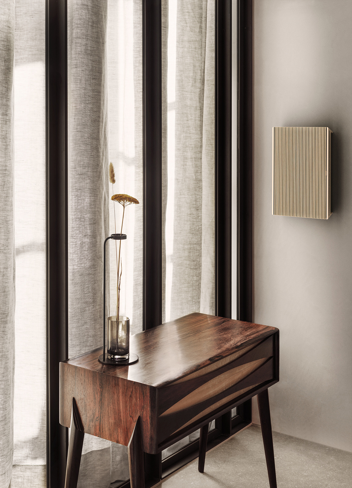 Bang & Olufsen，BEOSOUND，扬声器，橡木，极简主义，