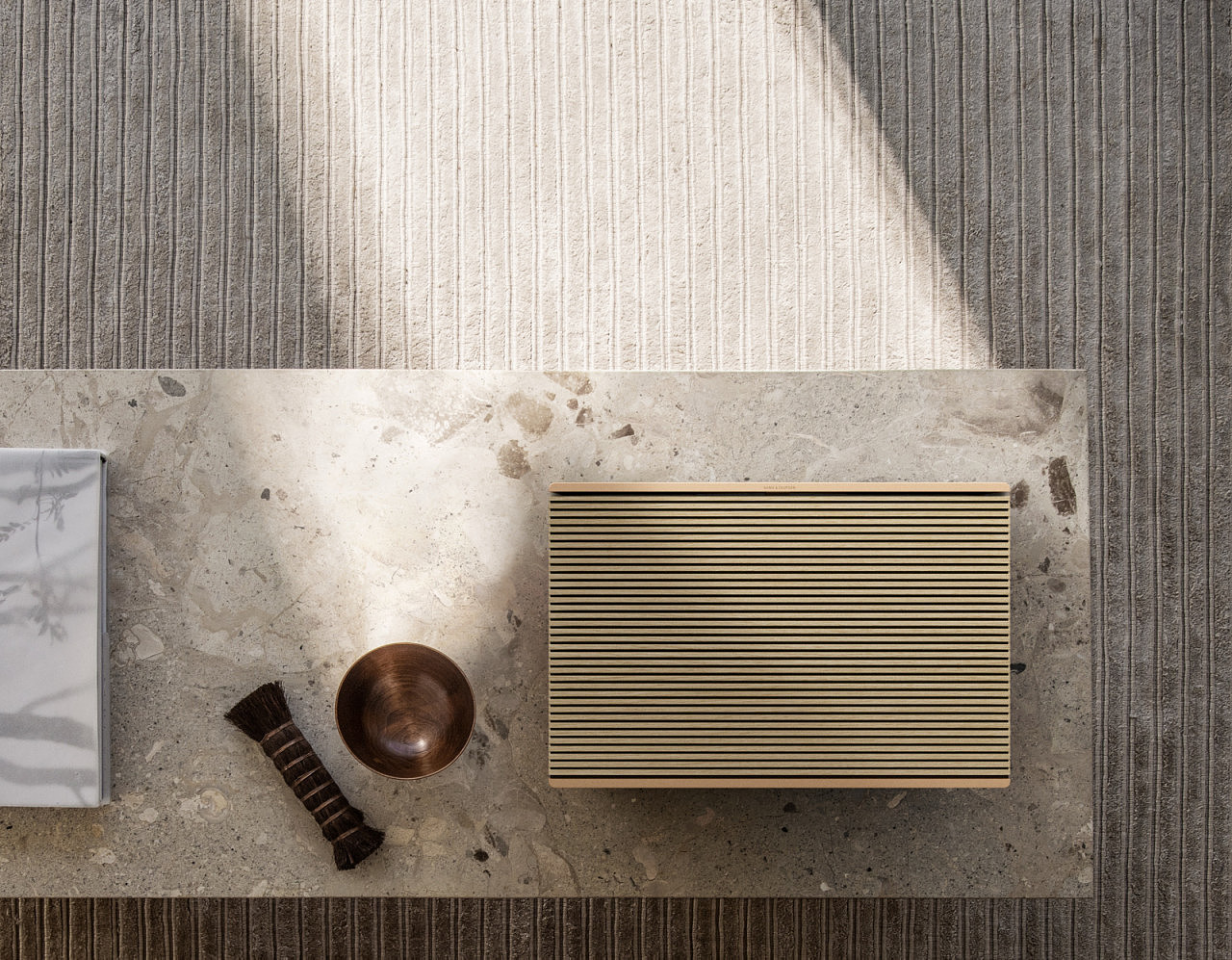 Bang & Olufsen，BEOSOUND，speaker，oak，Minimalism，