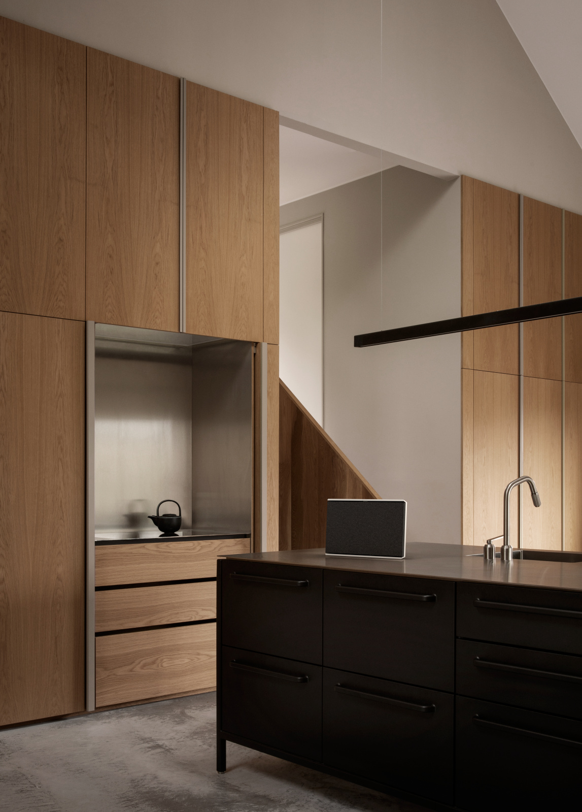 Bang & Olufsen，BEOSOUND，speaker，oak，Minimalism，