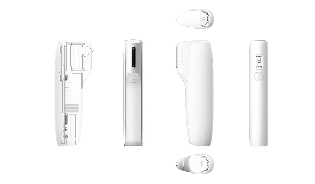Massager，white，temperature control，