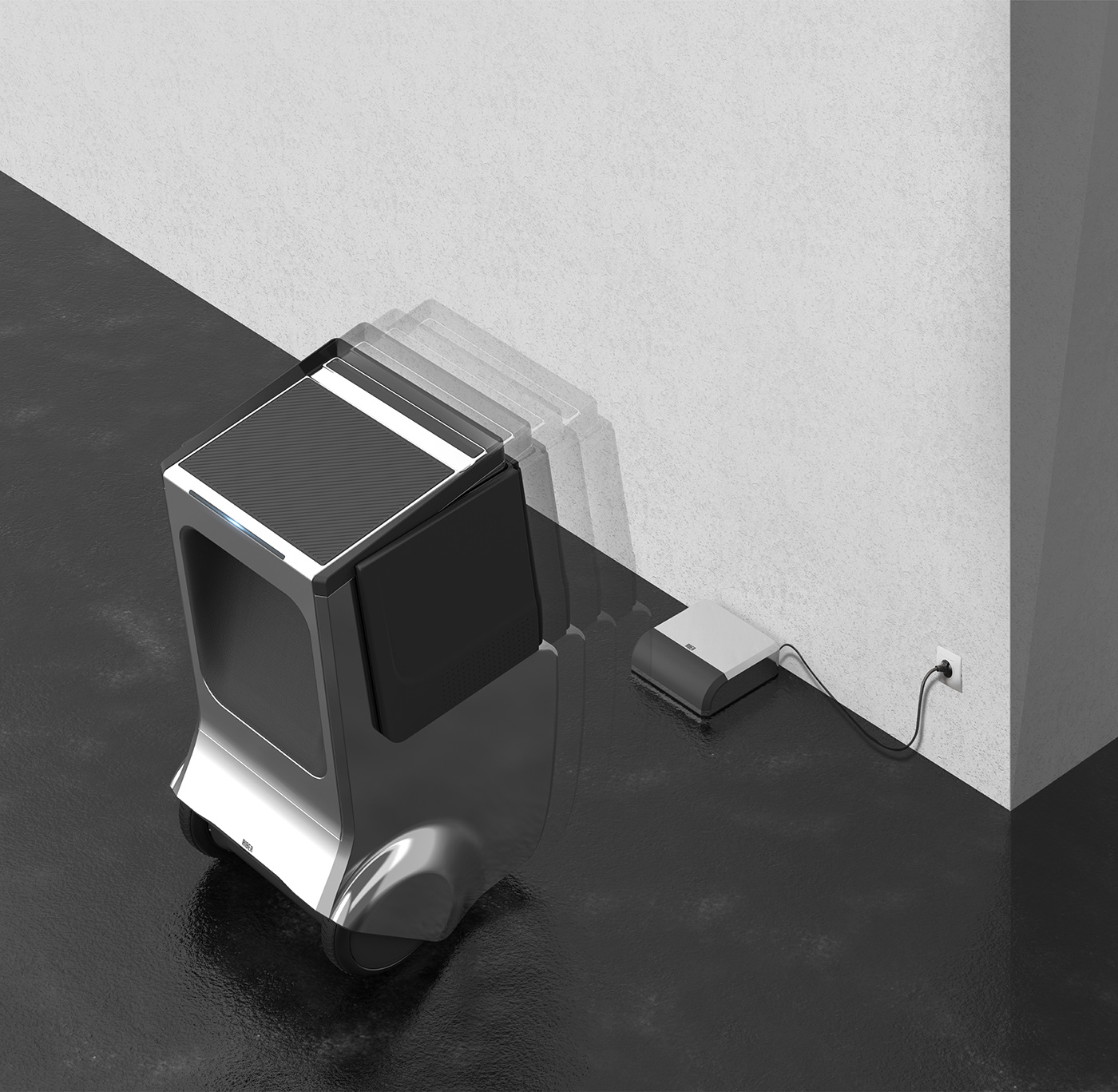 robot，auxiliary，long-range，April，