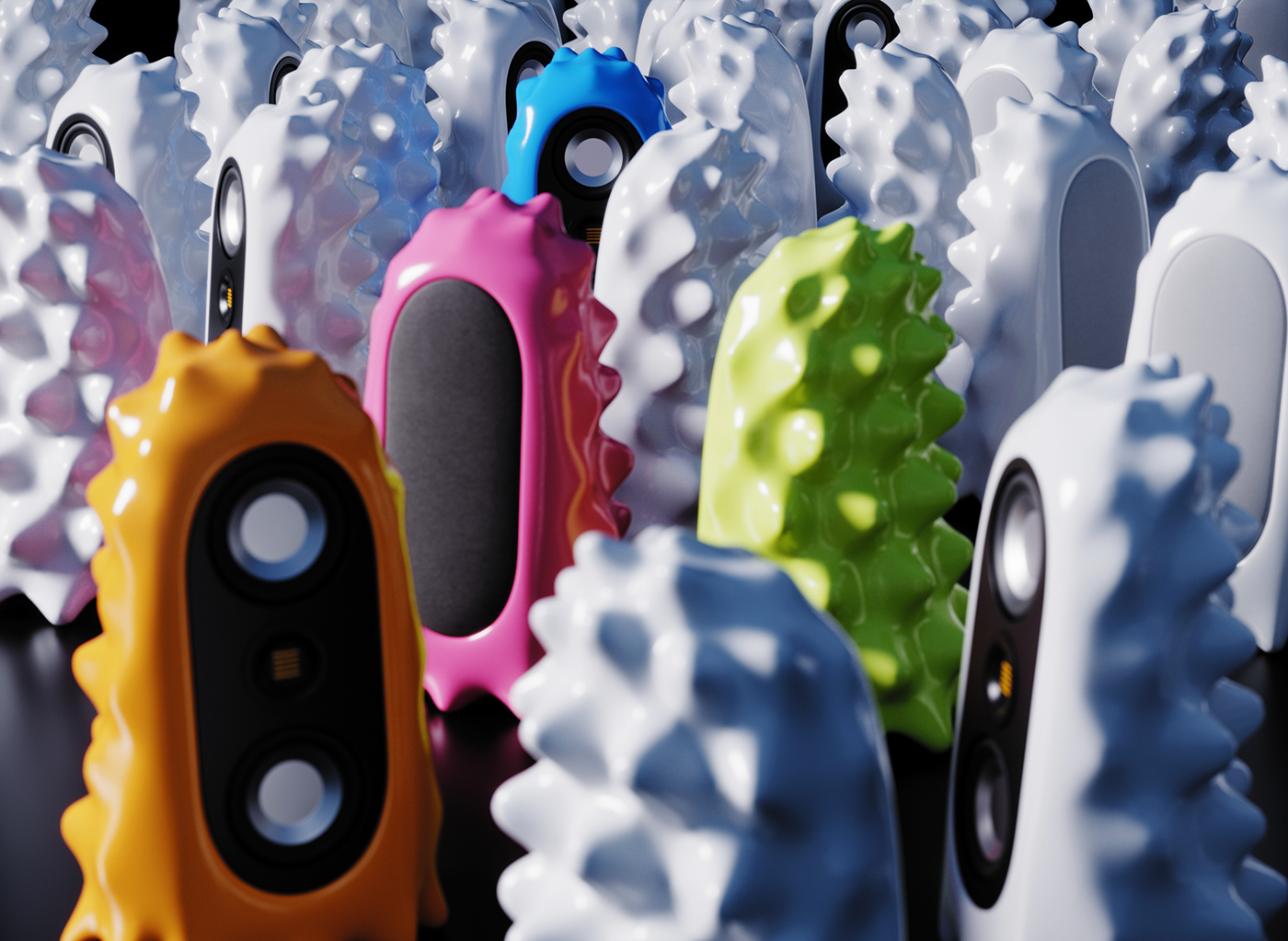 FLOCK，Noise prevention，Bluetooth，loudspeaker box，speaker，