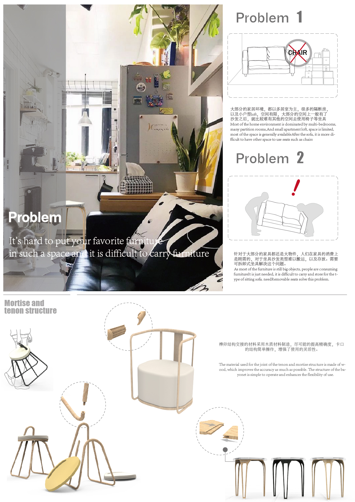 Mortise and tenon，