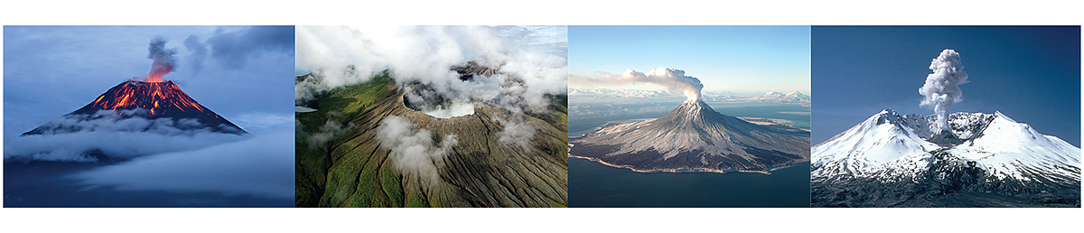 kettle，volcano，
