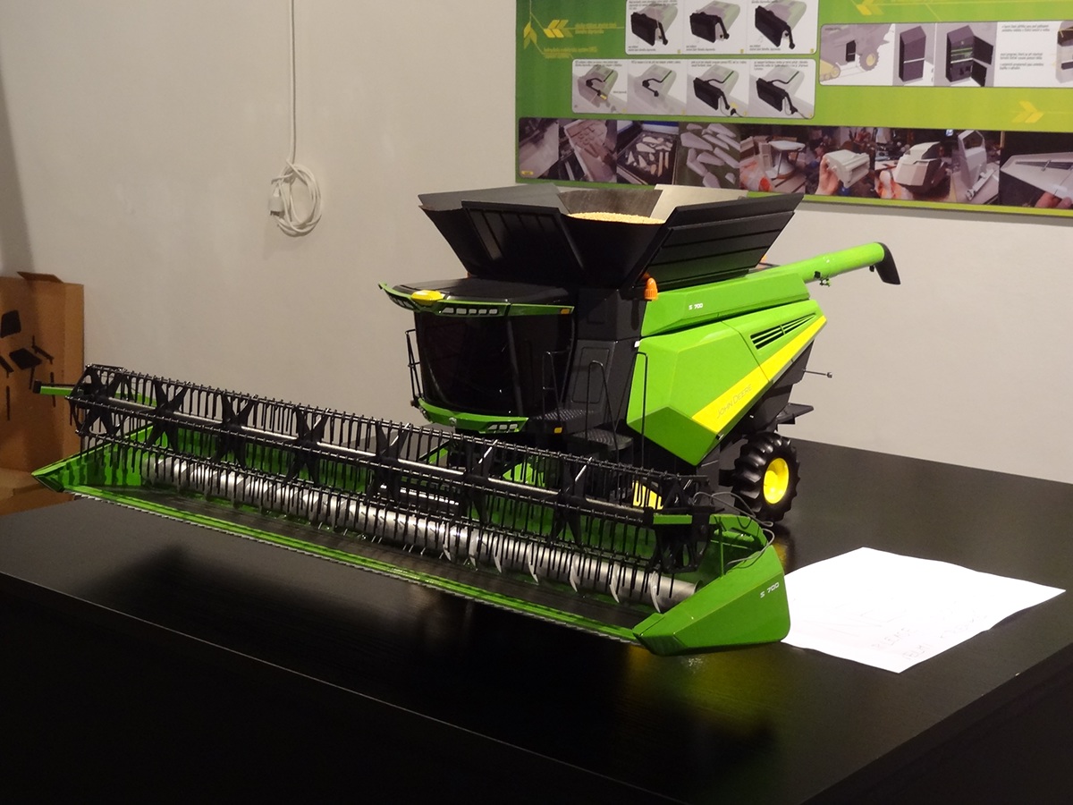 vehicle，Harvester，Model，Production process，