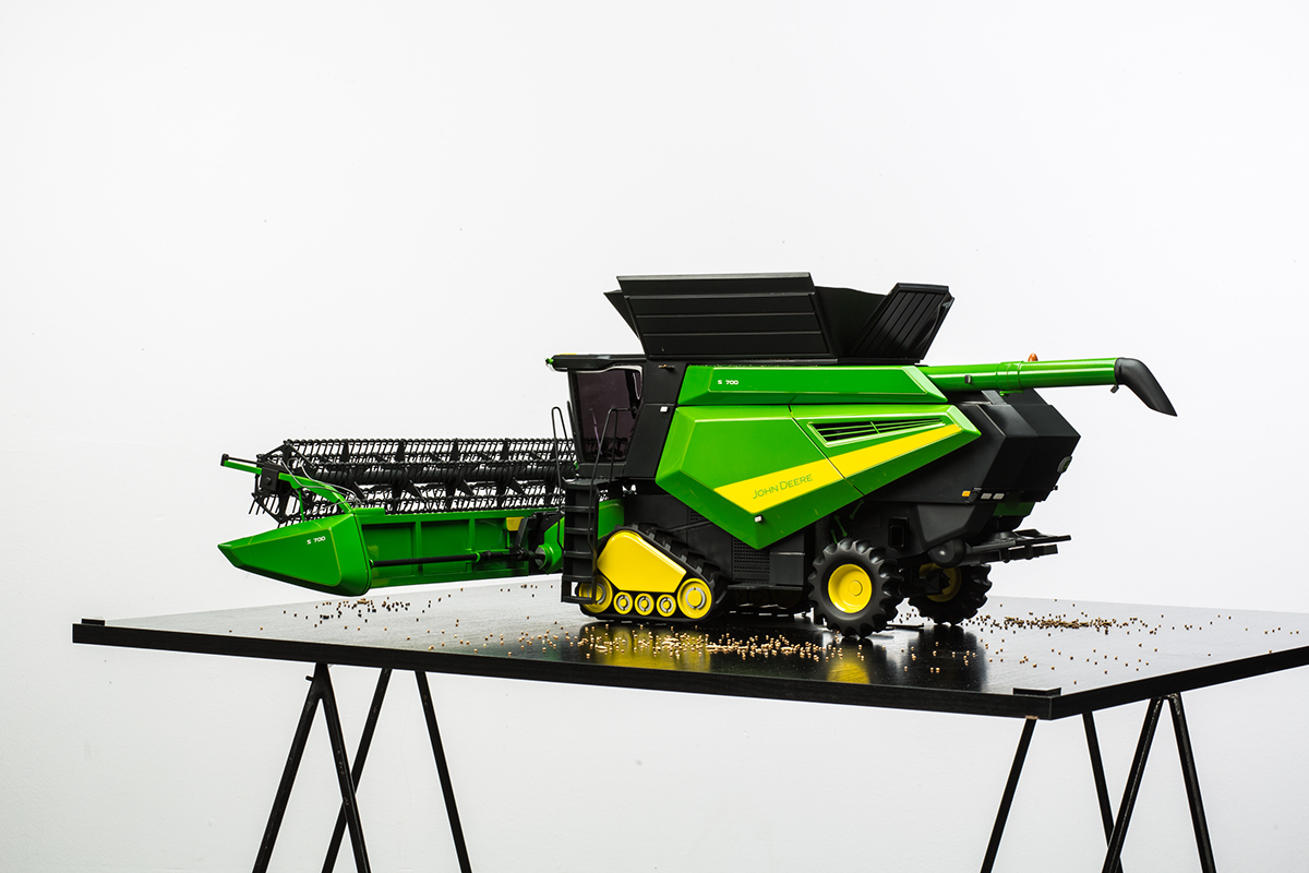 vehicle，Harvester，Model，Production process，