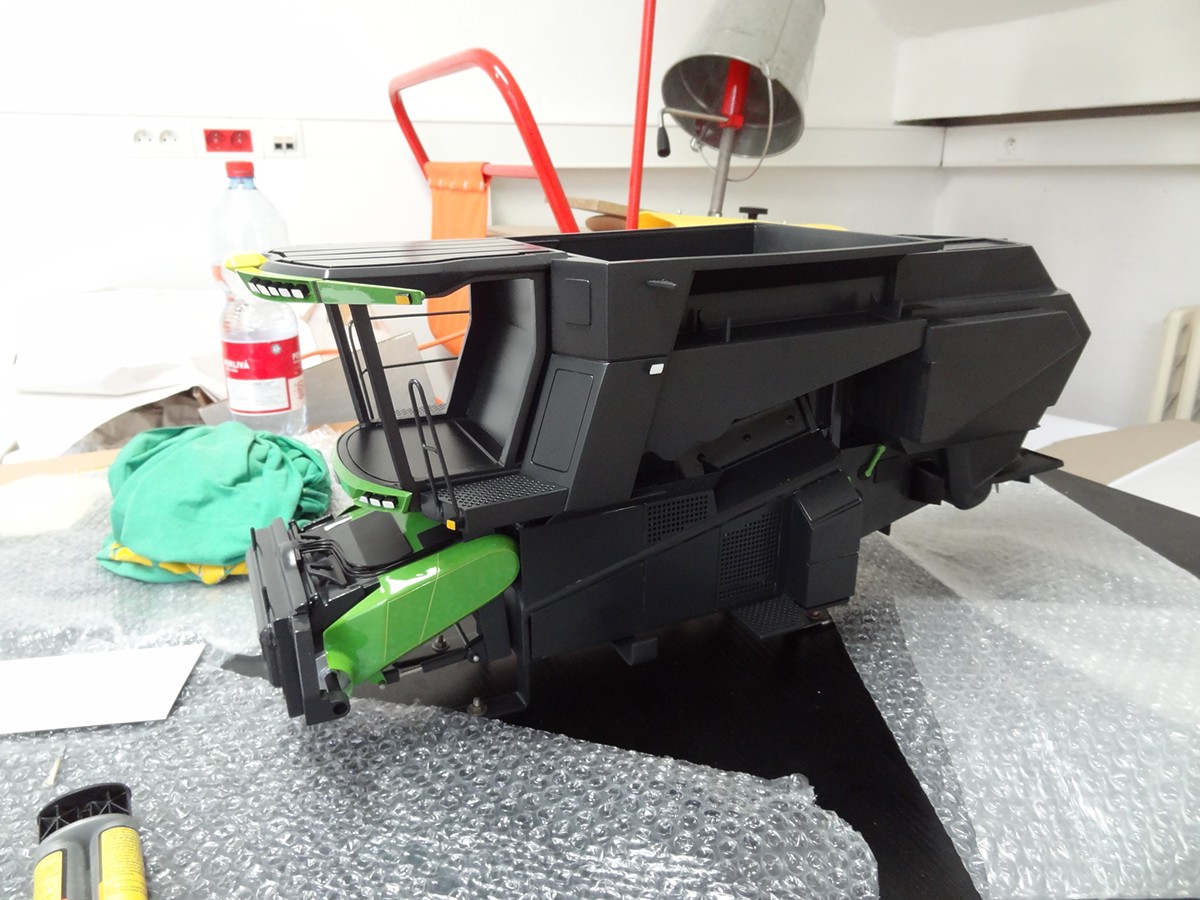 vehicle，Harvester，Model，Production process，