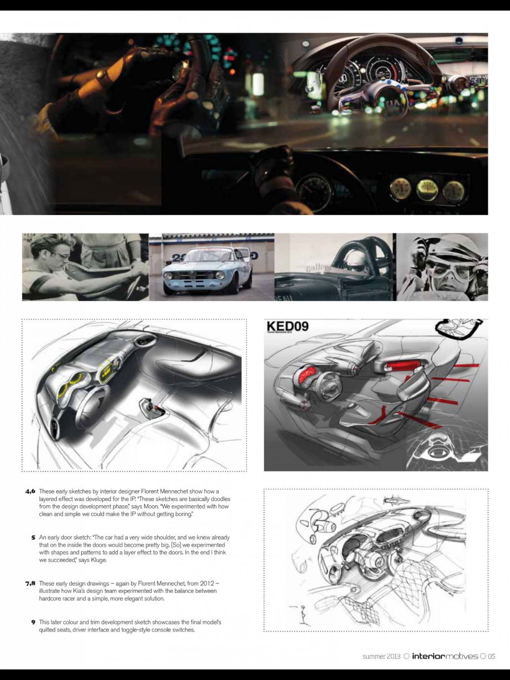 Automotive interior，two thousand and thirteen，magazine，
