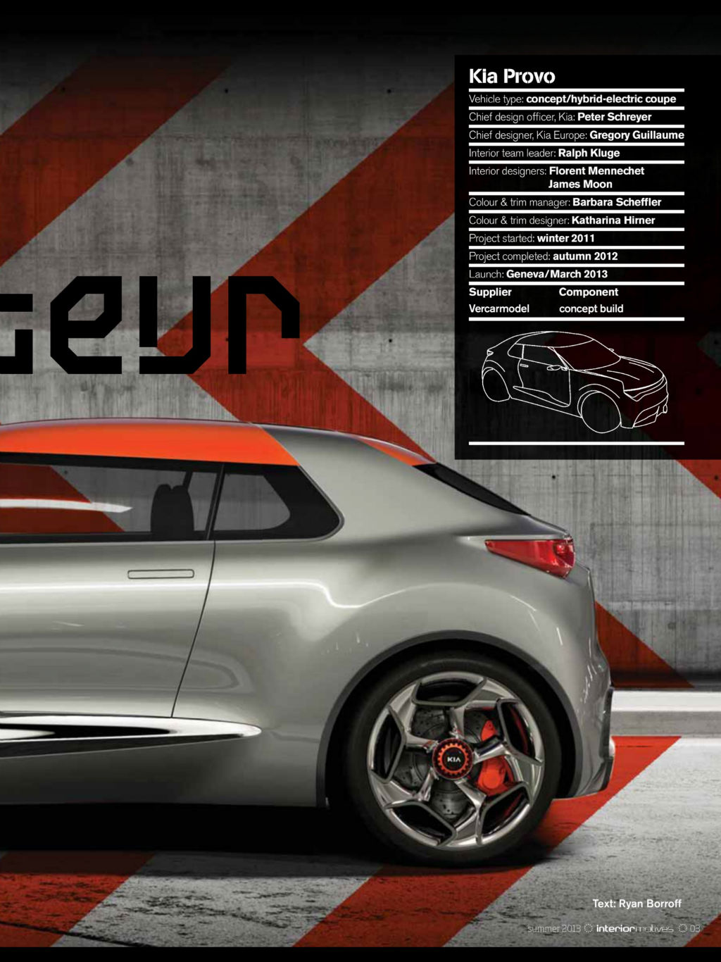 Automotive interior，two thousand and thirteen，magazine，