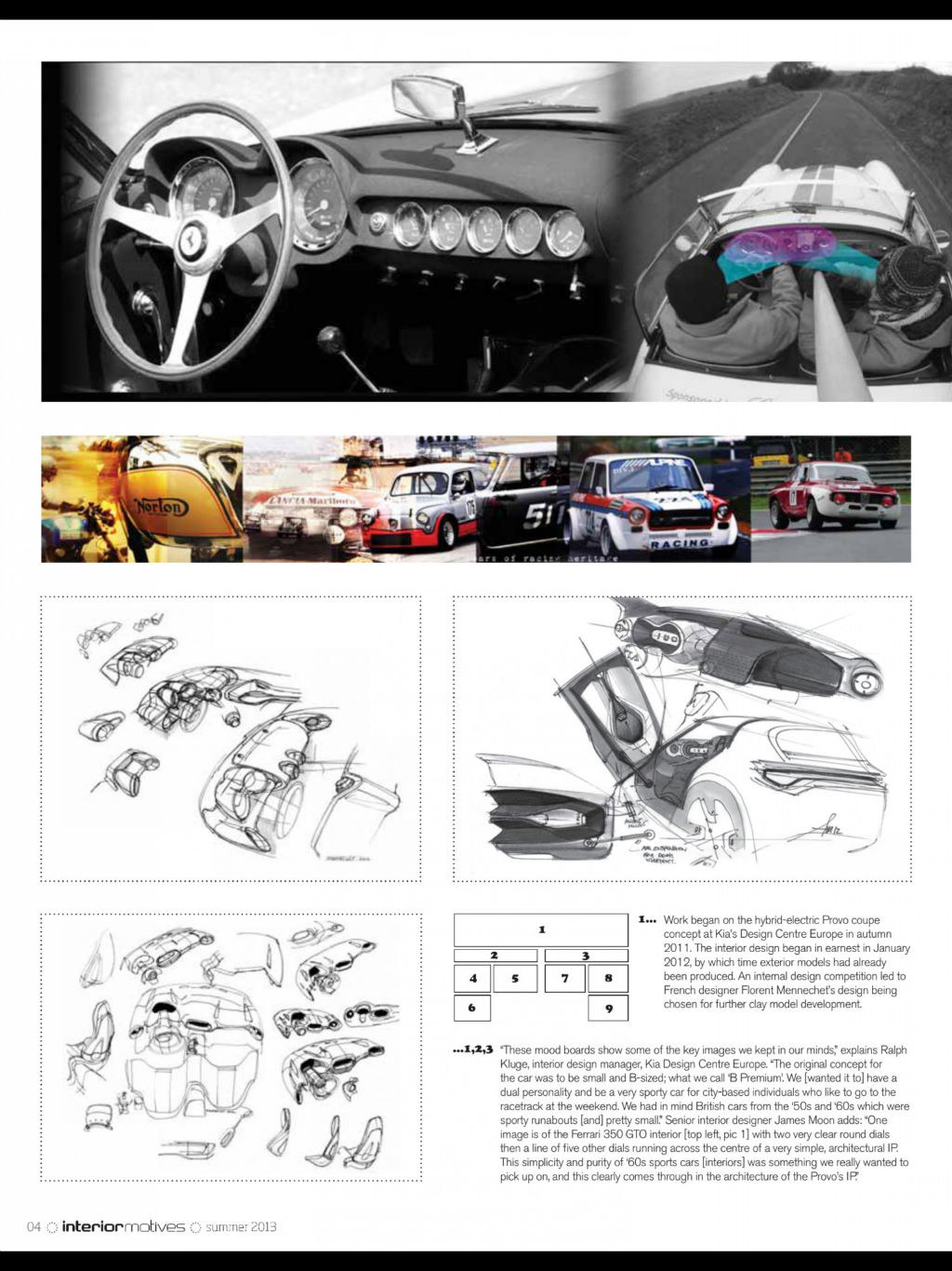 Automotive interior，two thousand and thirteen，magazine，