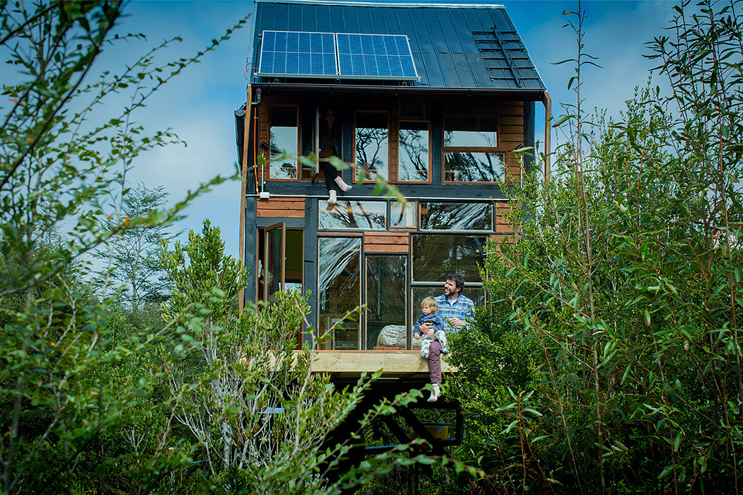 太阳能，E-glamp，Opperland cabin，Robin Falck，Cyril House，度假旅游，房屋，