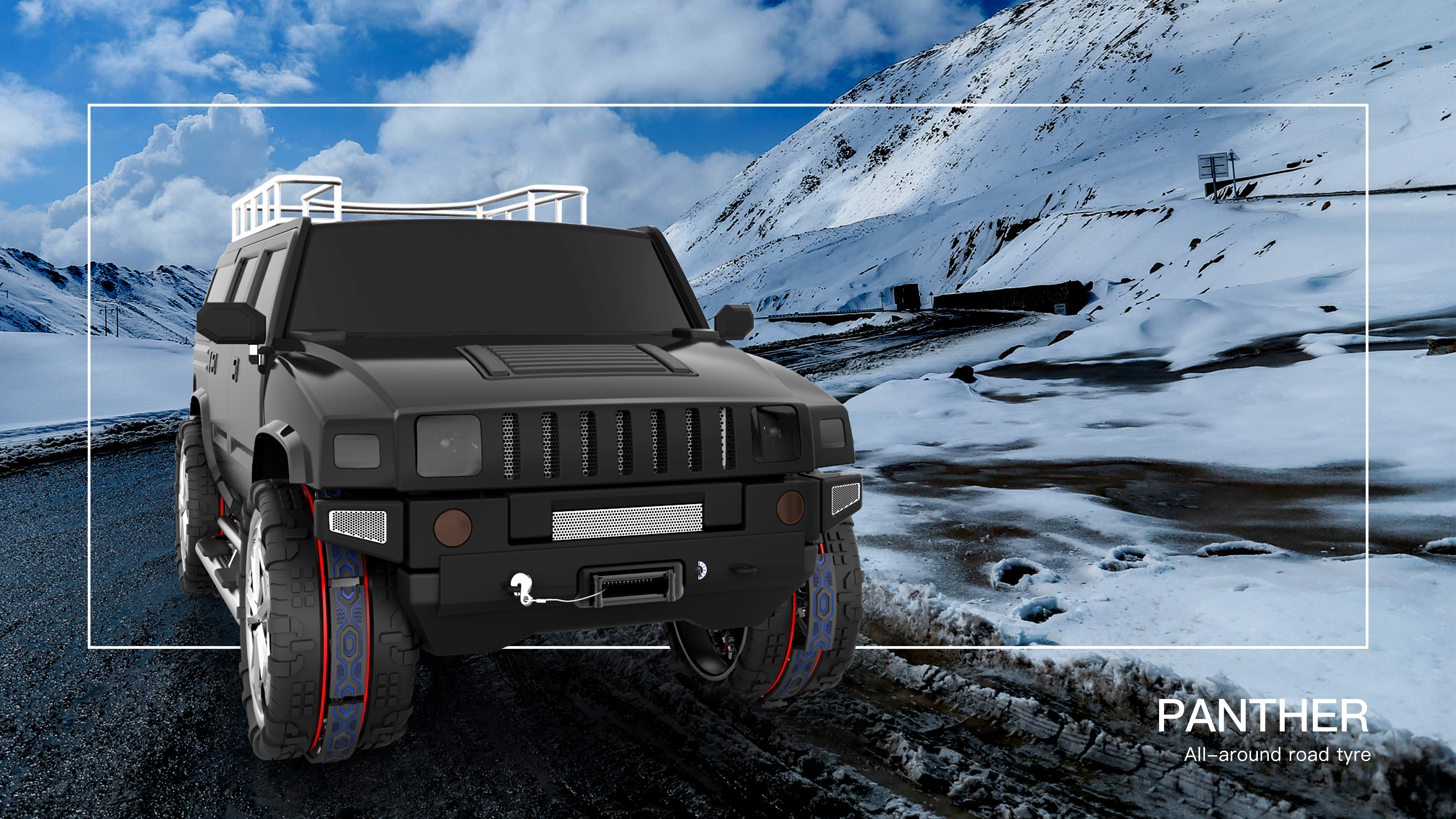 Deformed tire，All terrain，