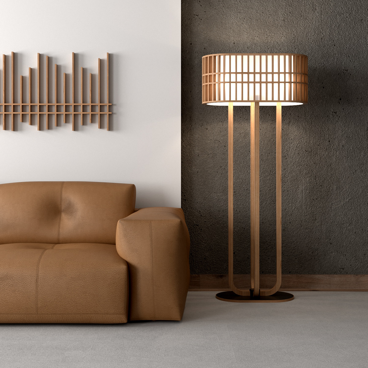 TATA，lamps and lanterns，Japanese style wind，woodwork，