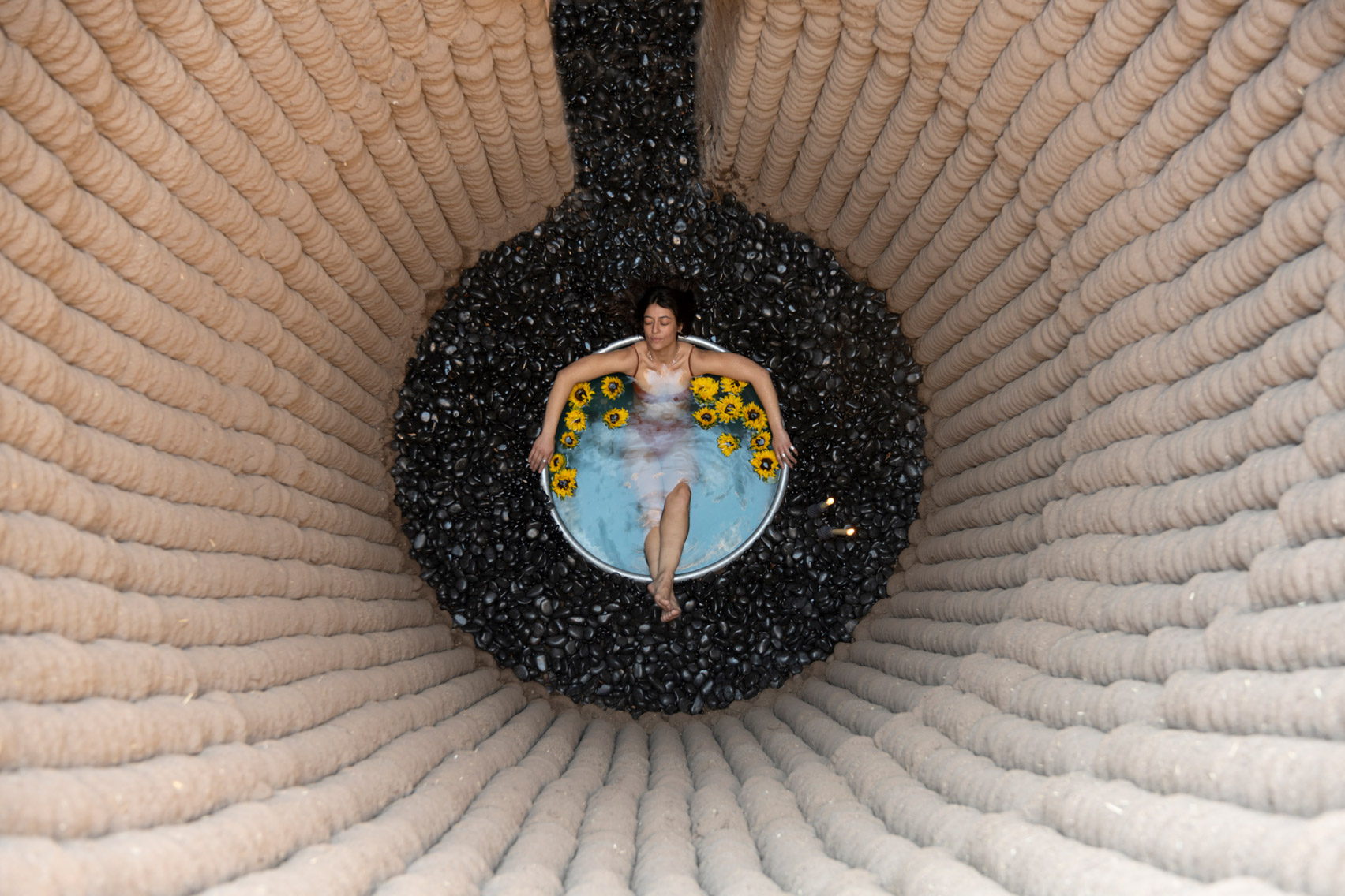 Casa Covida，hut，sand，SCARA printing，