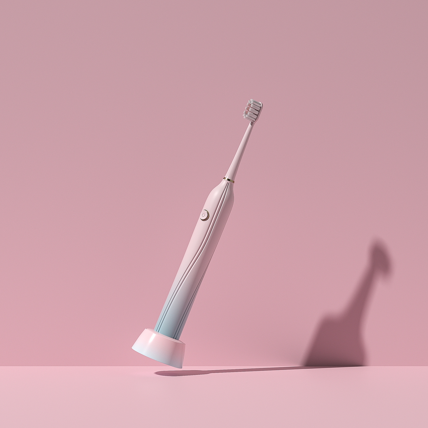 toothbrush，Modeling and rendering，high-end，Fairy design，E-commerce design，