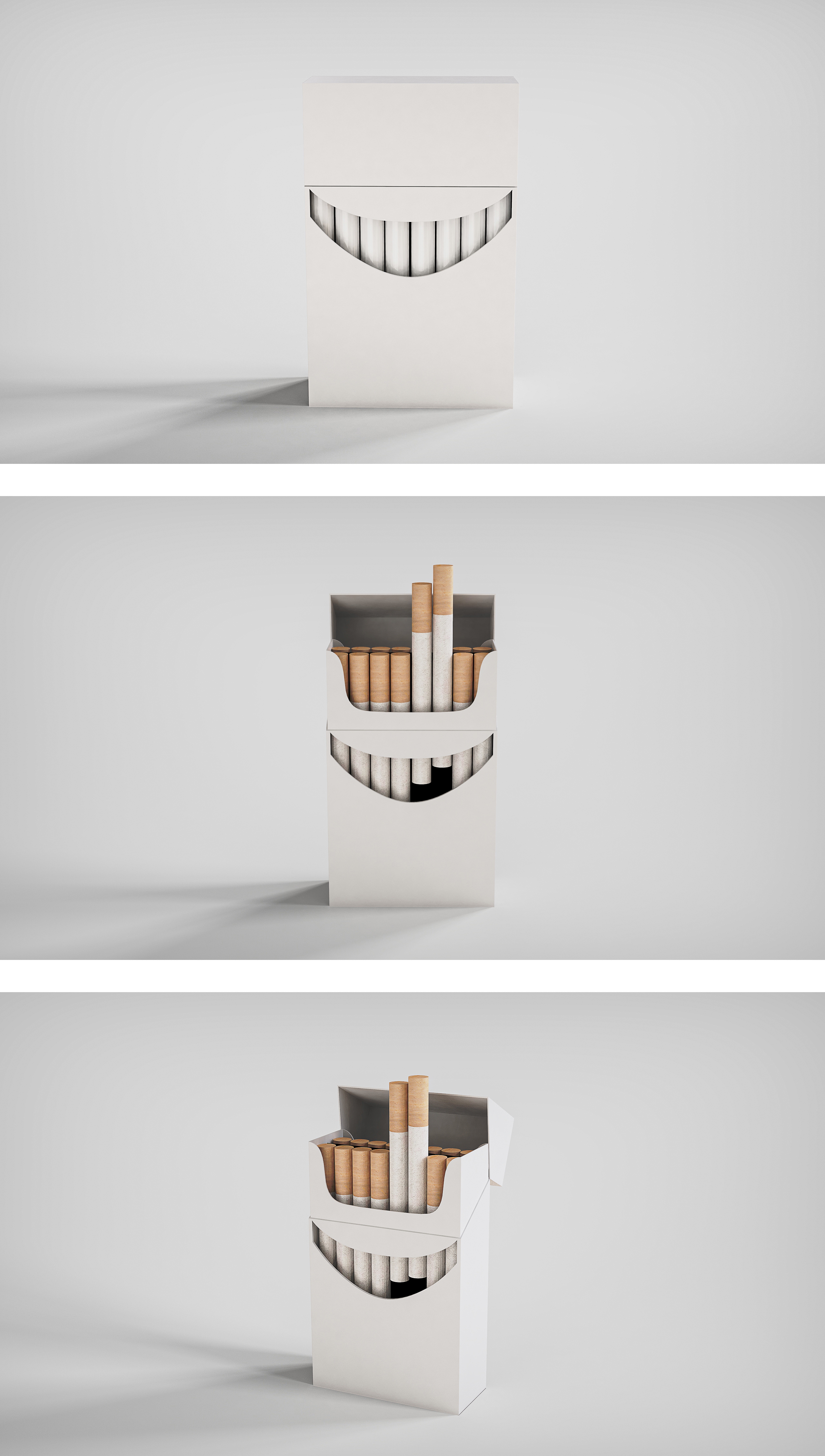 笑脸烟盒