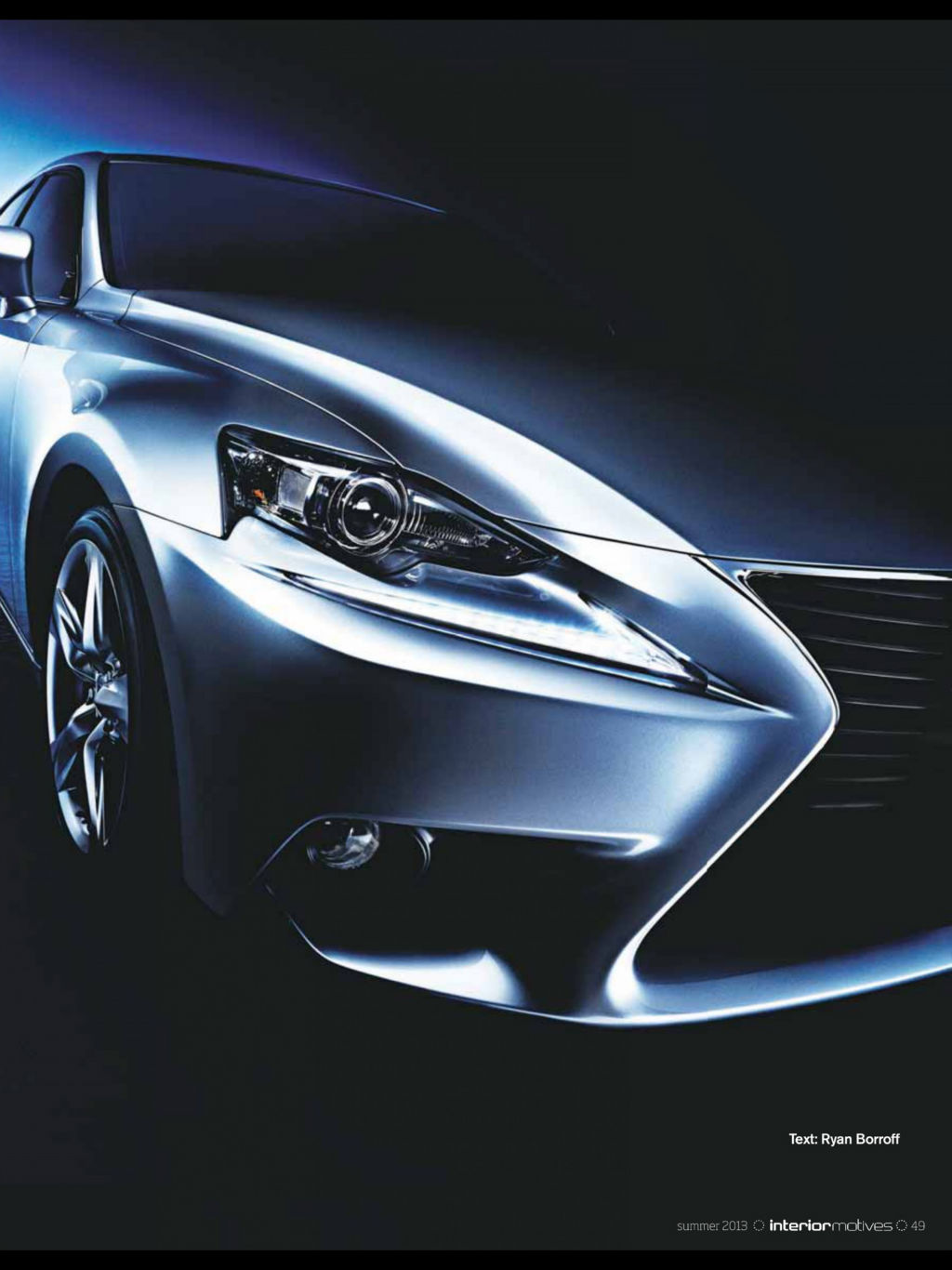 Automotive interior，two thousand and thirteen，magazine，