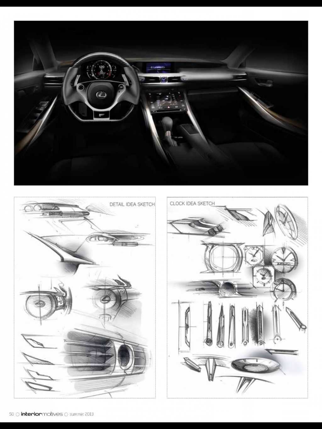 Automotive interior，two thousand and thirteen，magazine，