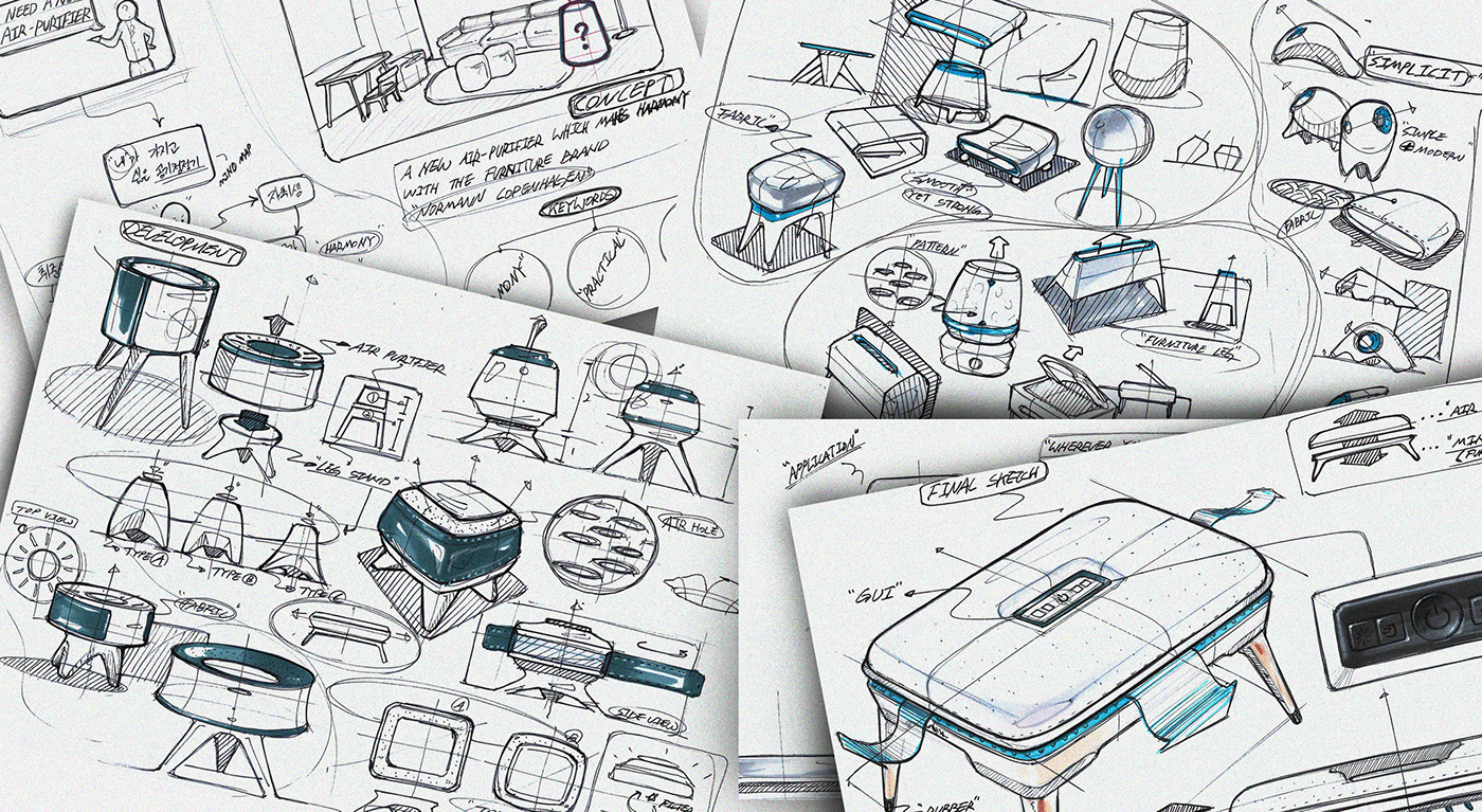 Hand drawn，automobile，draft，