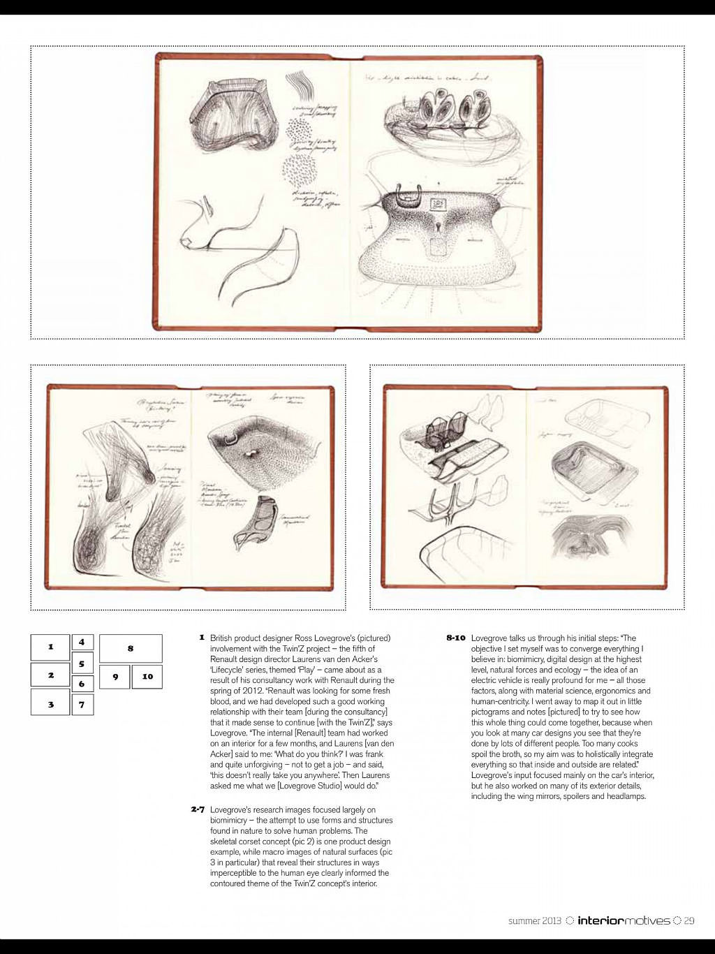 Automotive interior，two thousand and thirteen，magazine，