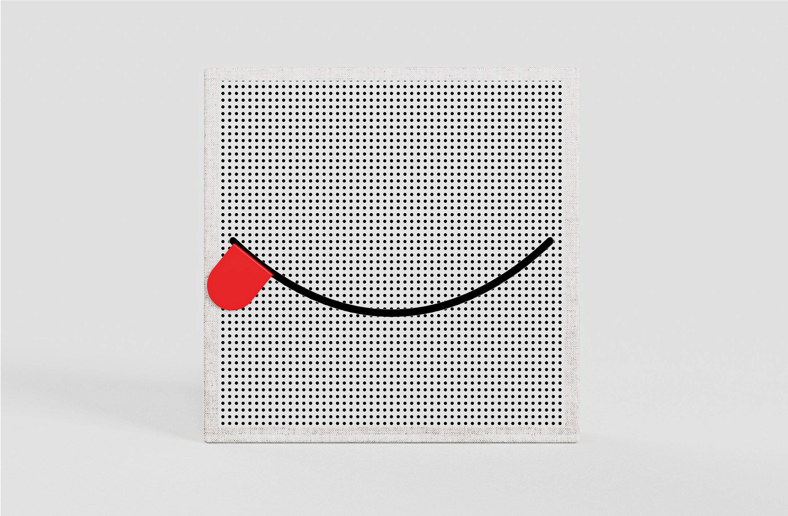 smiling face，sound，