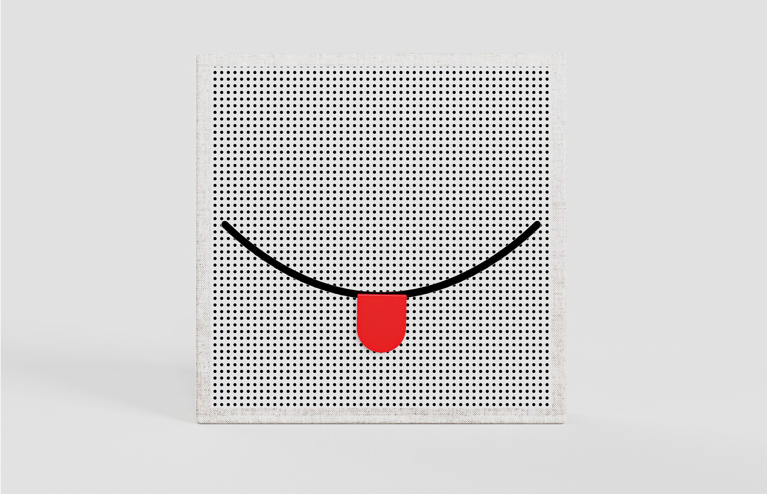 smiling face，sound，